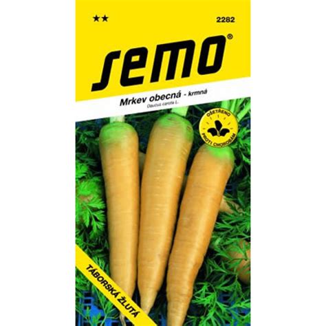 Obrázok balenia semien kŕmnej mrkvy Táborská Žltá.