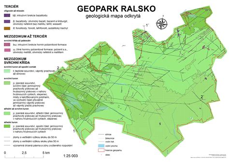 geologická mapa s vyznačenými ložiskami kremeňa