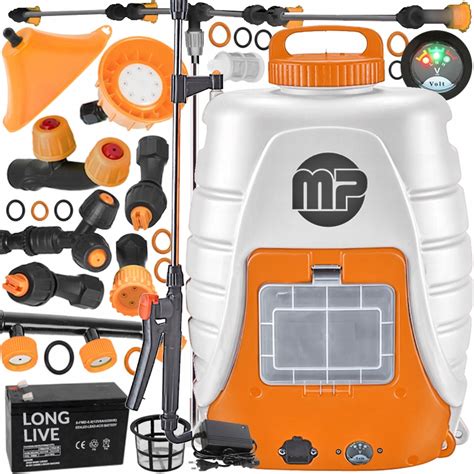 Detailný záber akumulátorového postrekovača MAJSTER POLSKA MP-0351.