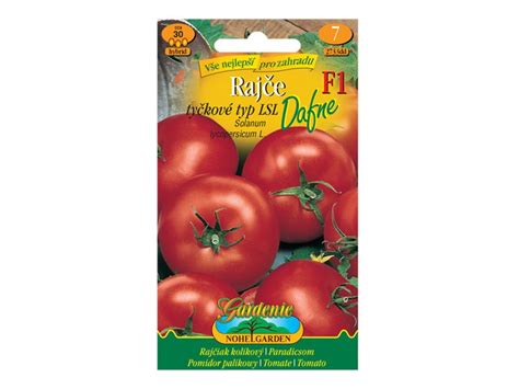 ilustrácia zrelých plodov rajčiaka Dafne F1 na kríku