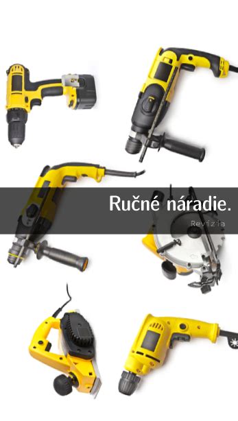 Tematické foto: Rôzne typy ručného a elektrického náradia