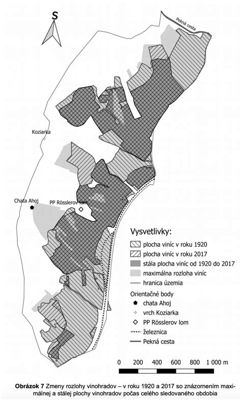Schéma pôdneho profilu pseudogleja so znázornením mramorovaného horizontu a striedajúcich sa hrdzavých a sivých škvŕn